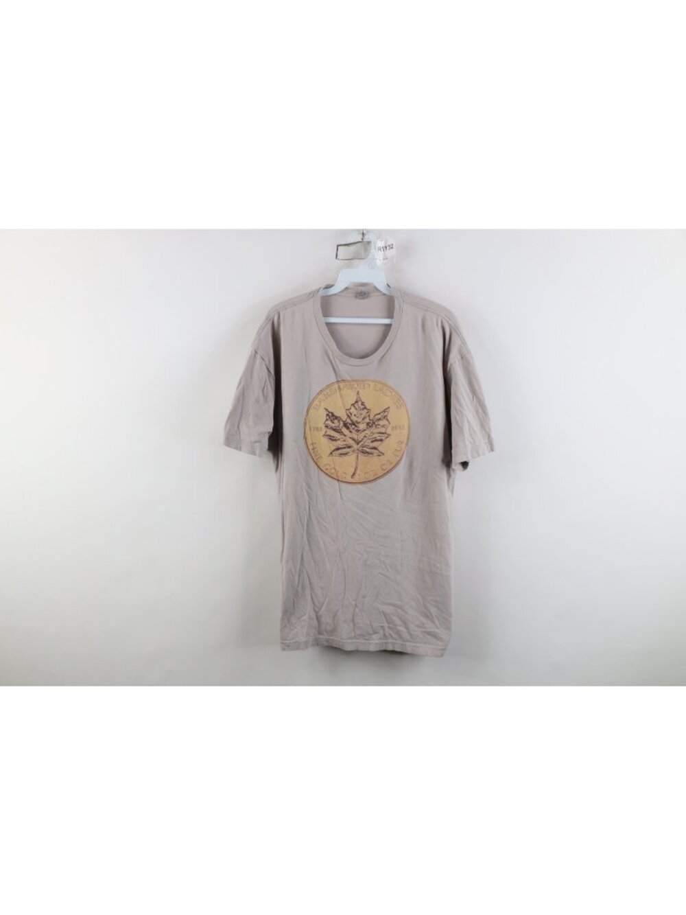 Vintage Y2K Mens XL Distressed 2013 Tour Barenaked Ladies Band T-Shirt Gray